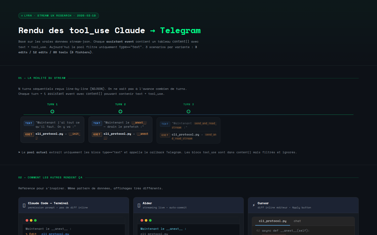 Stream UX